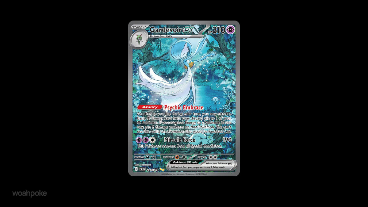 Gardevoir Whimsical Card