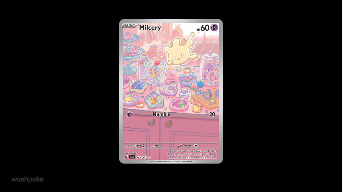Milcery Sky Pokemon Card