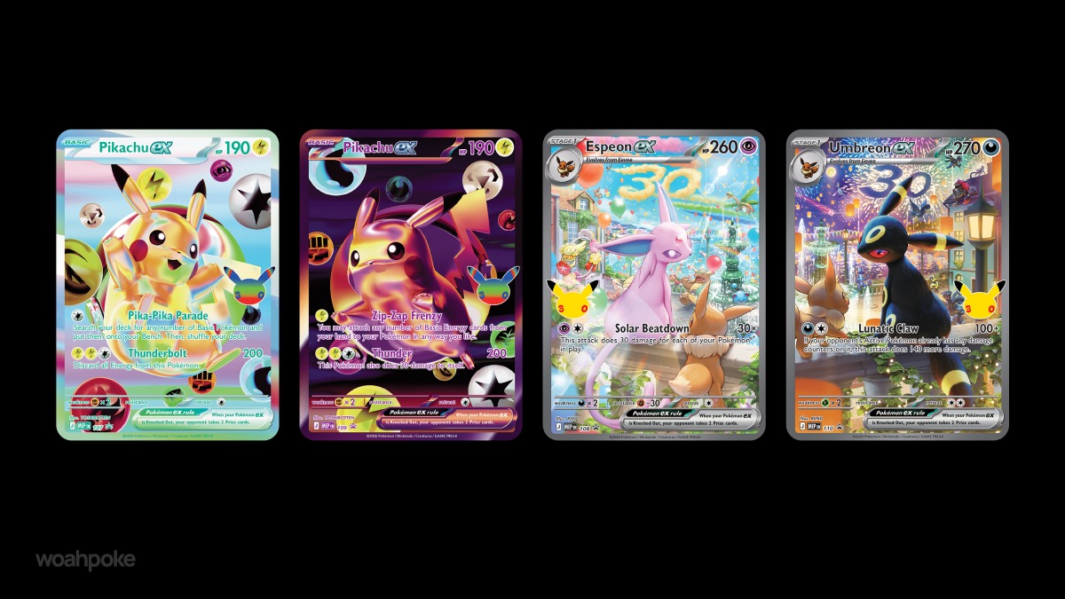 Day & Night Promos 30th Pokemon
