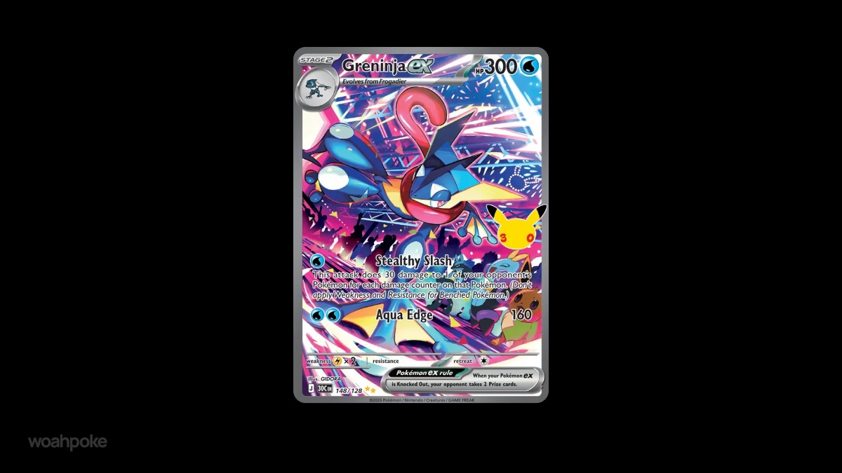 Greninja SIR Pokemon Card