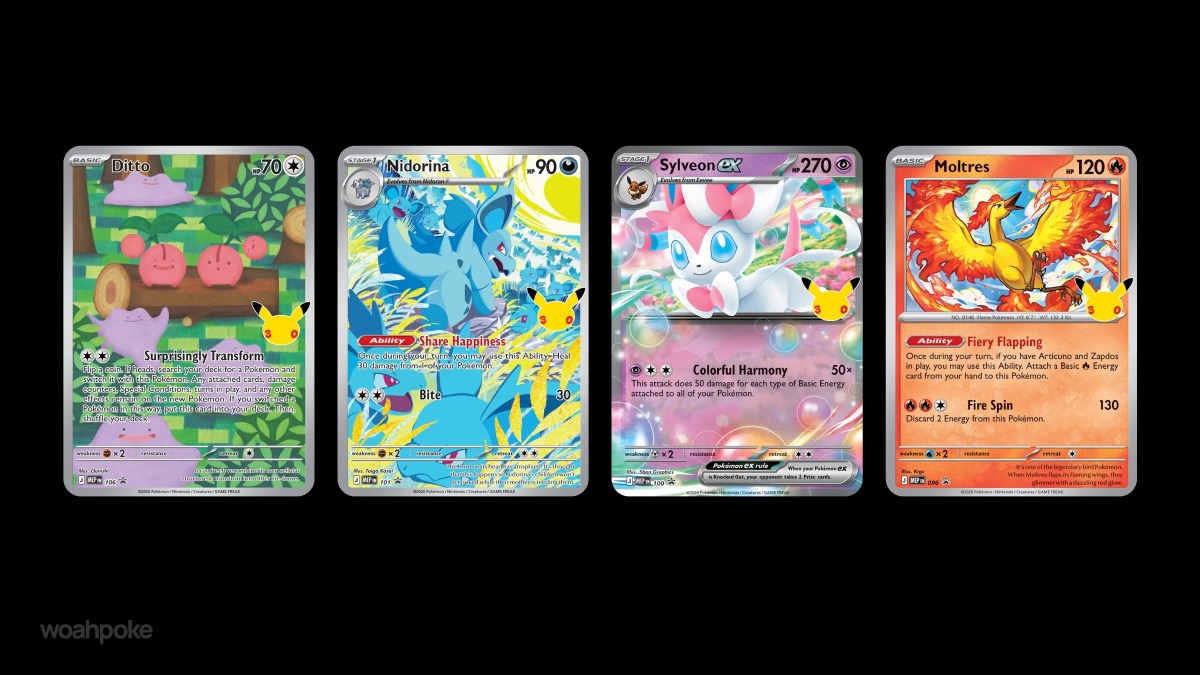 30th Celebration Promos Cards