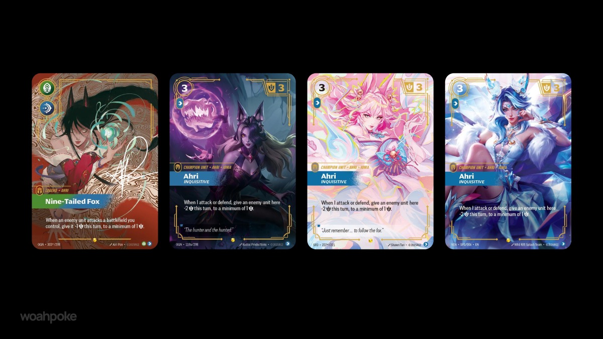 Best Ahri Riftbound Cards