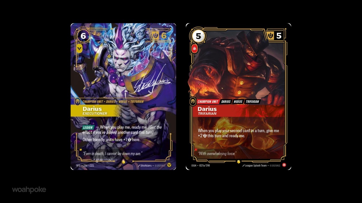 Darius Riftbound Cards