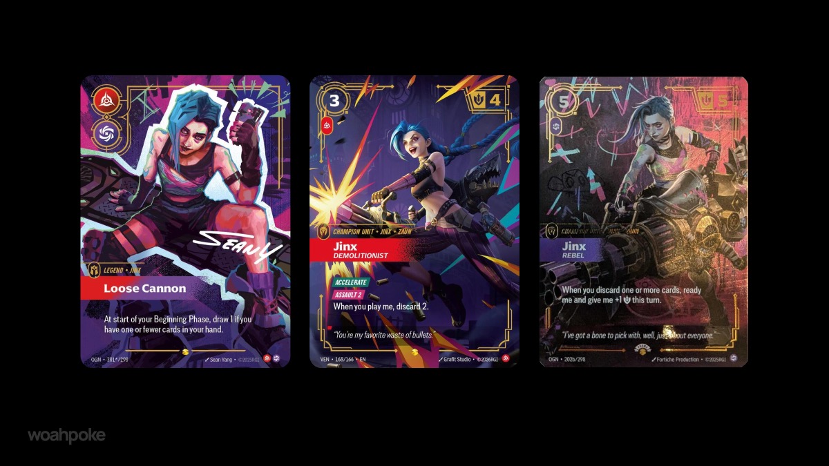 Jinx Riftbound Cards