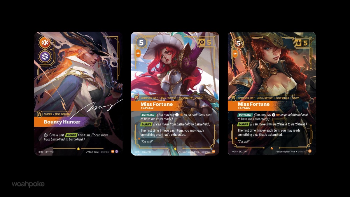 Miss Fortune Riftbound Cards