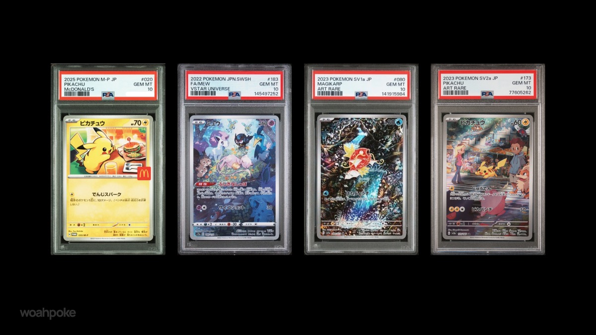 Affordable Japanese PSA 10 Slabs Pokemon