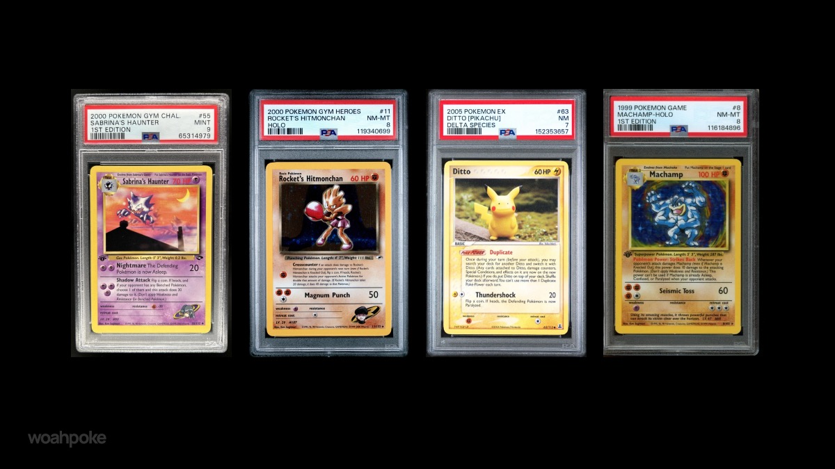 Budget & Cheap Vintage Slabs Pokemon