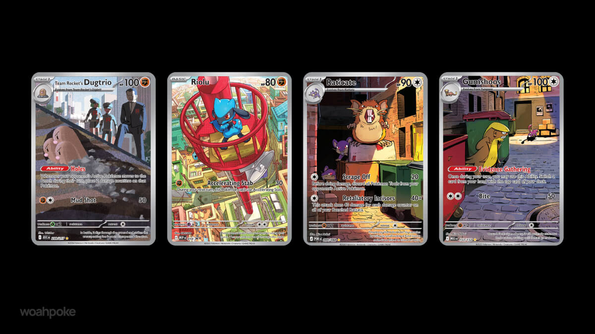 Daytime City Pokemon Cards