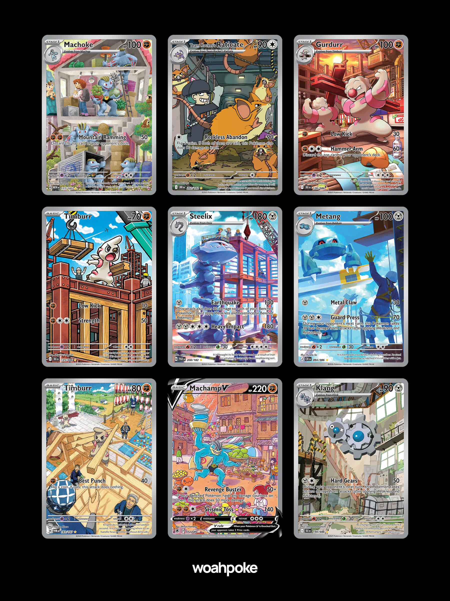City Pokémon Jobs & Construction Pokemon CardsCards