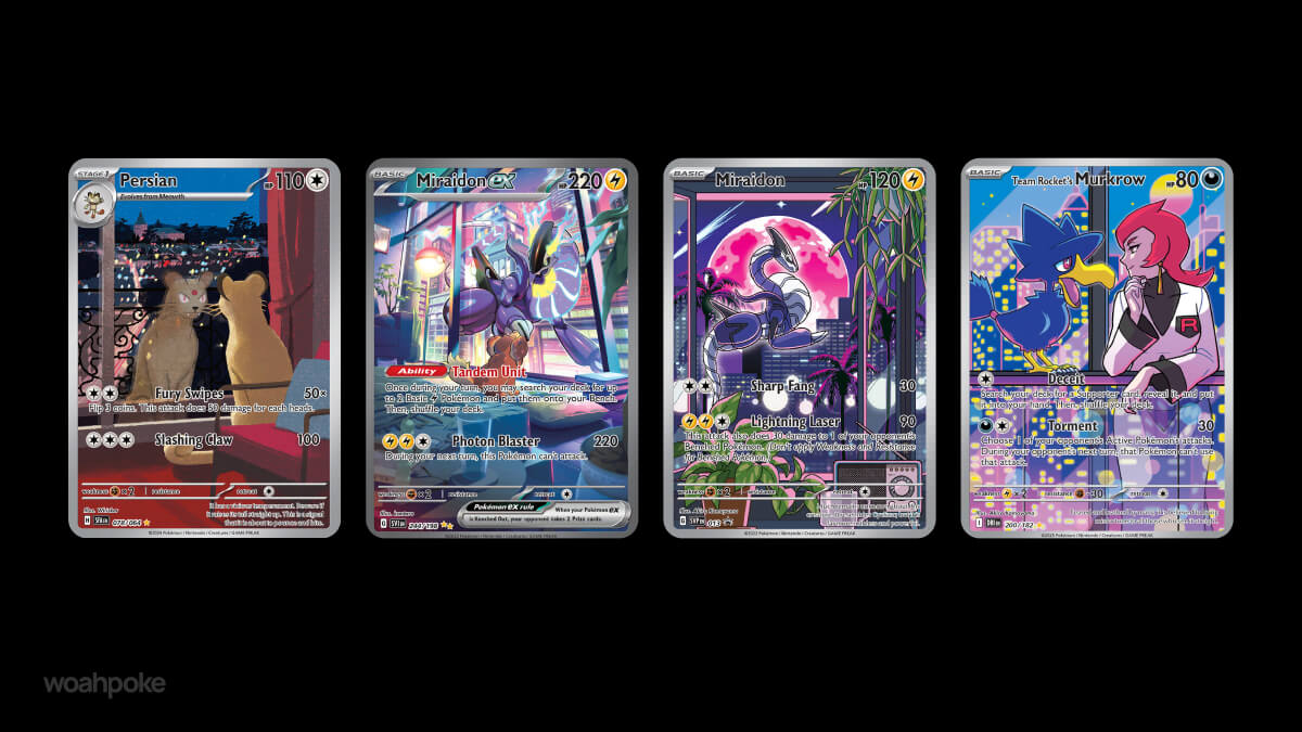 Interior & City View Pokemon Cards