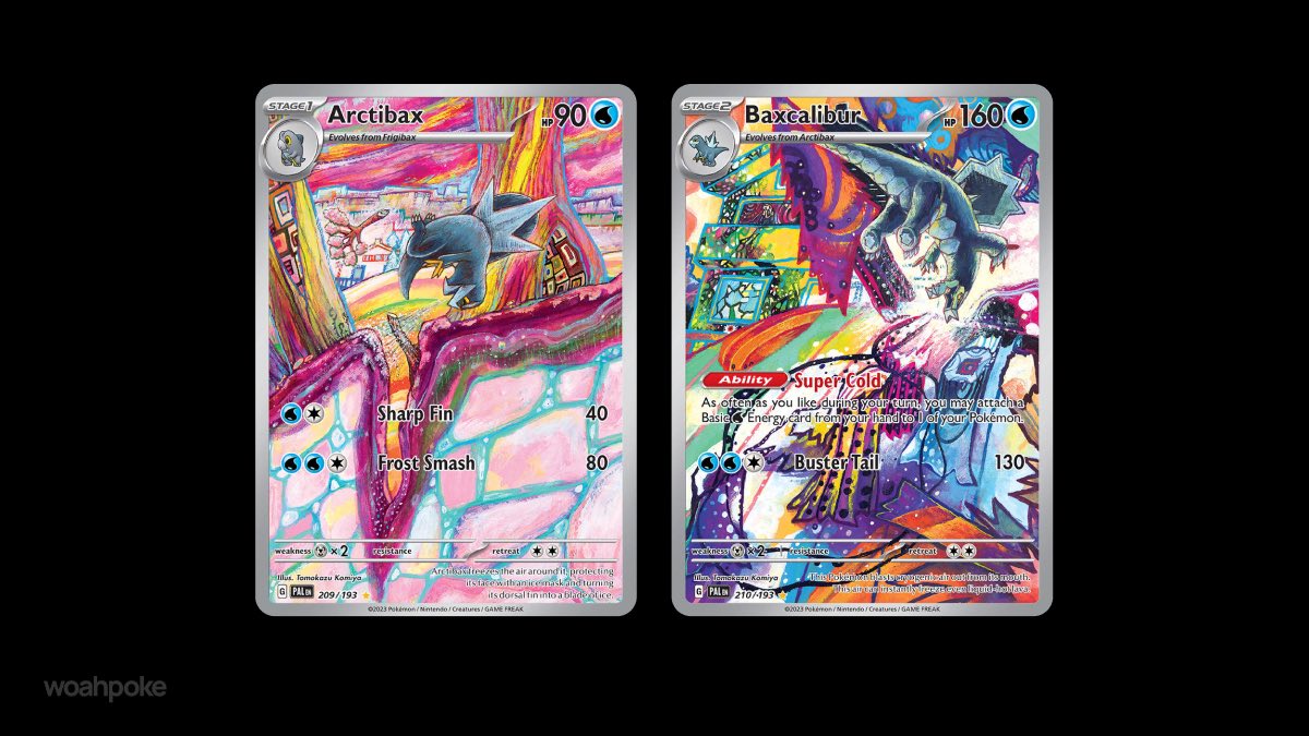 Arctibax & Baxcalibur Matching Art