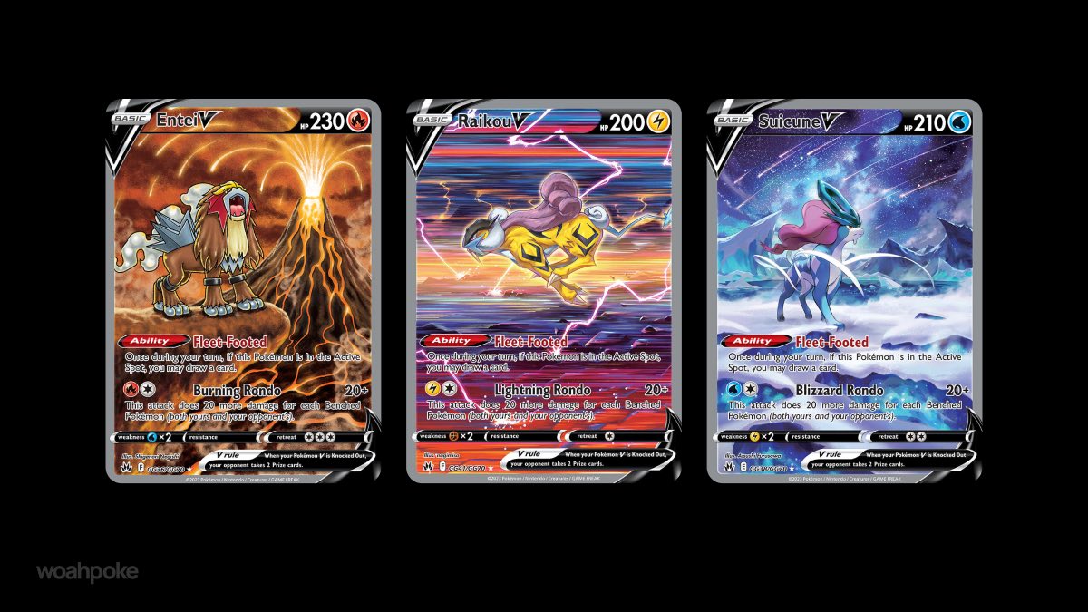 The Three Legendary Dogs Matching Cards