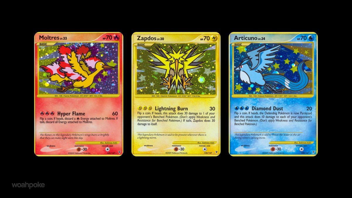 The Legendary Birds Trio Matching Cards