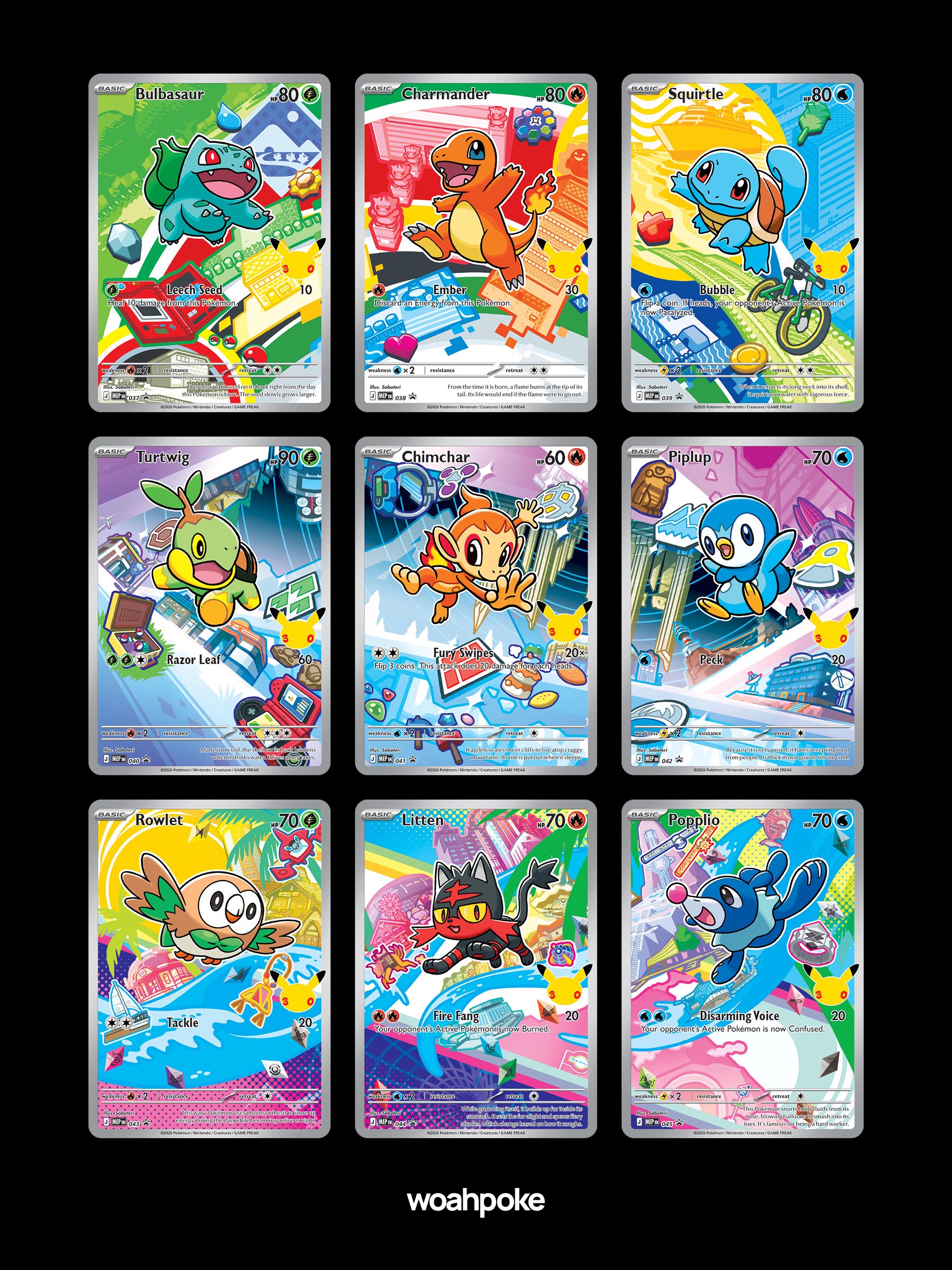 Full Page First Partners Connecting Pokémon Cards
