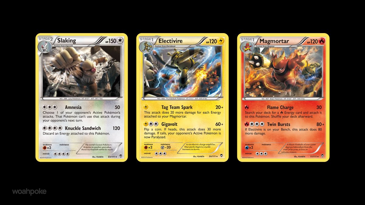 Furious Fists: Slaking, Electivire & Magmortar