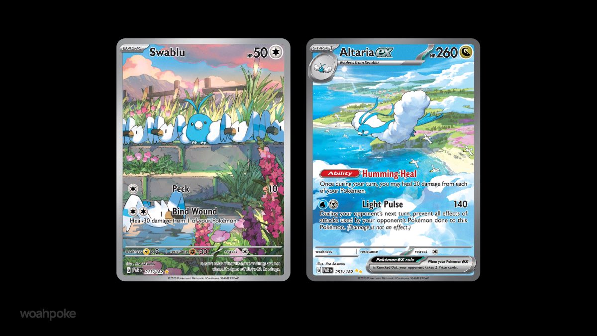 Swablu & Alteria Story Cards