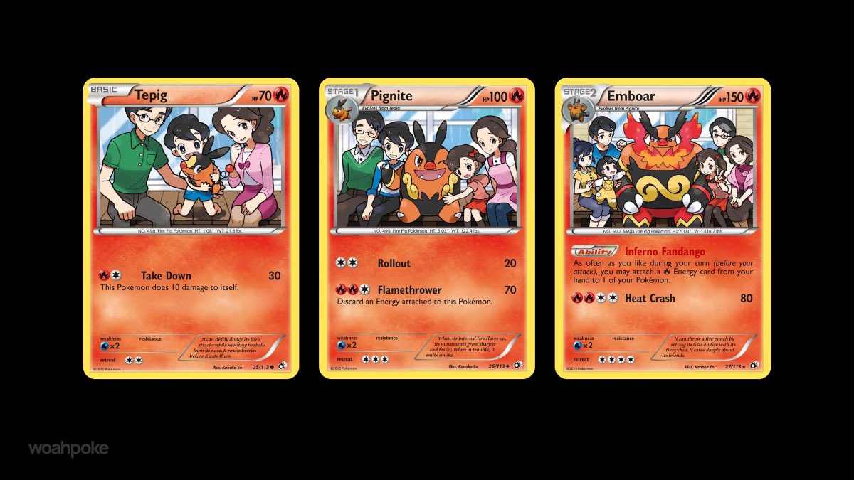 Legendary Treasures: the Tepig line
