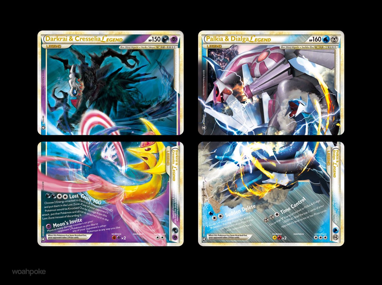 Triumphant Pokemon Cards Vertical Legends