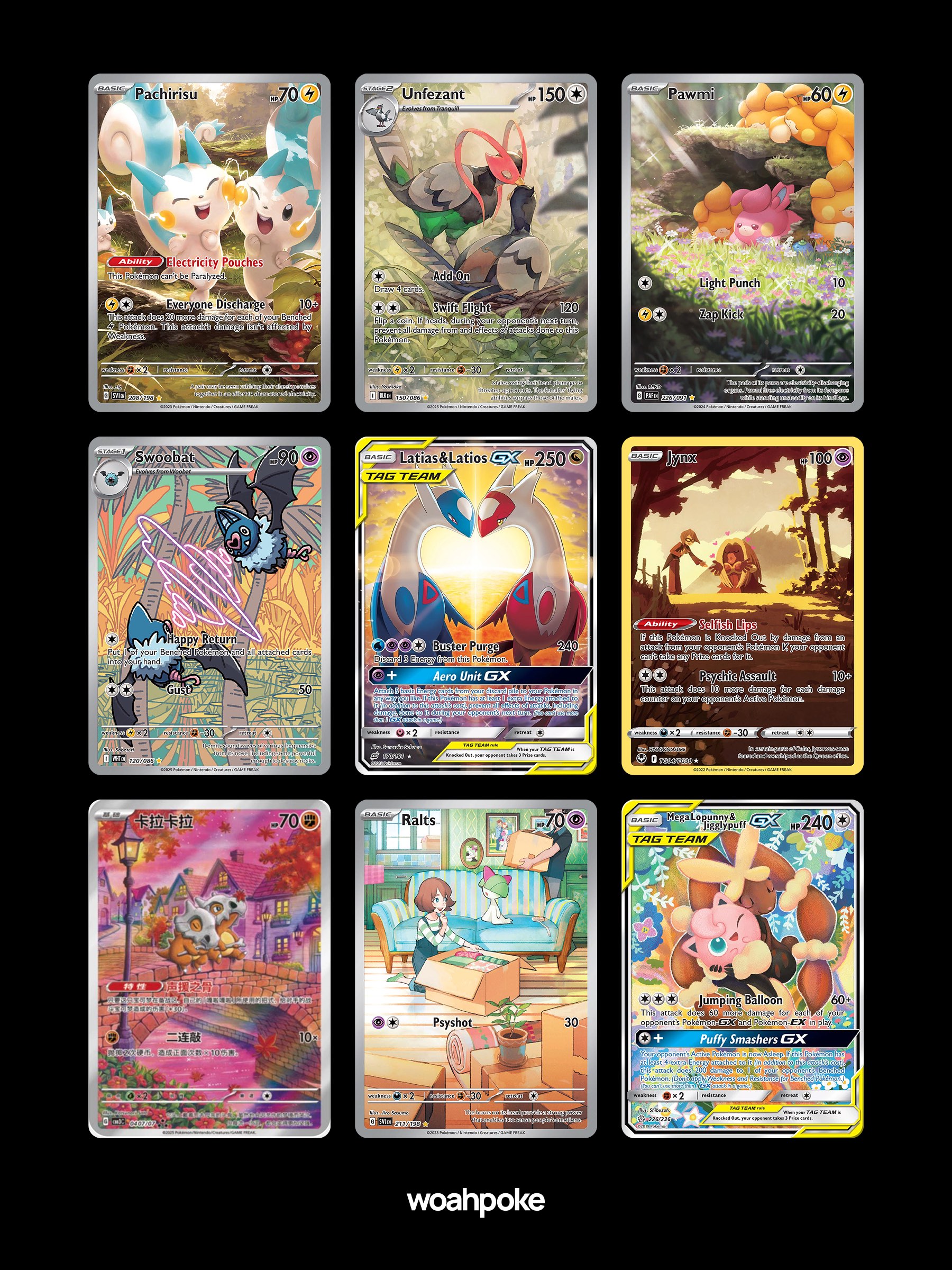 Couple & Companion Pokémon Cards