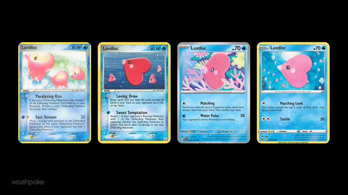 Heart Pokemon Cards