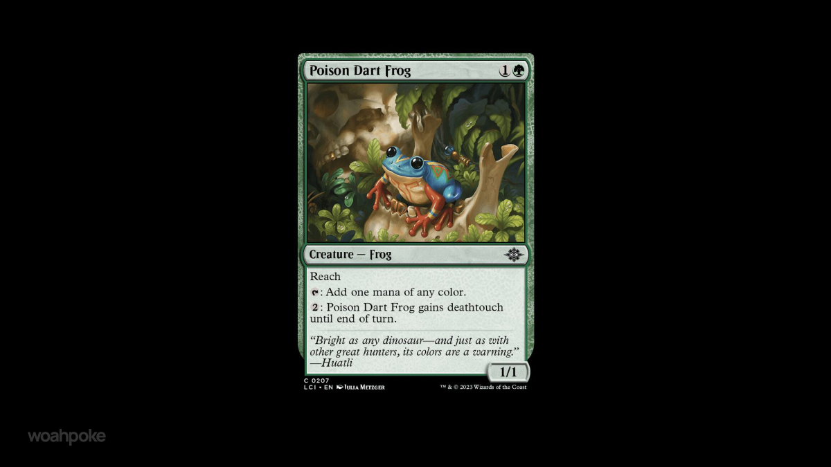 Poison Dart Frog MTG Card