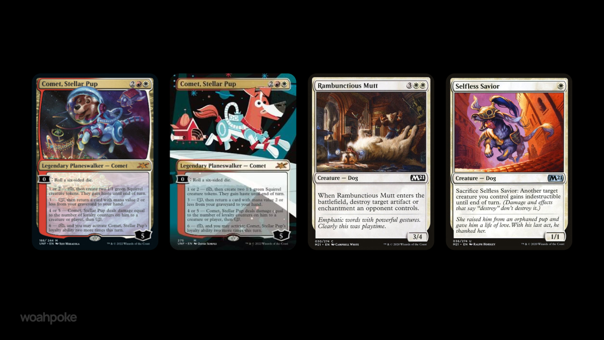 Cute Dog MTG Cards