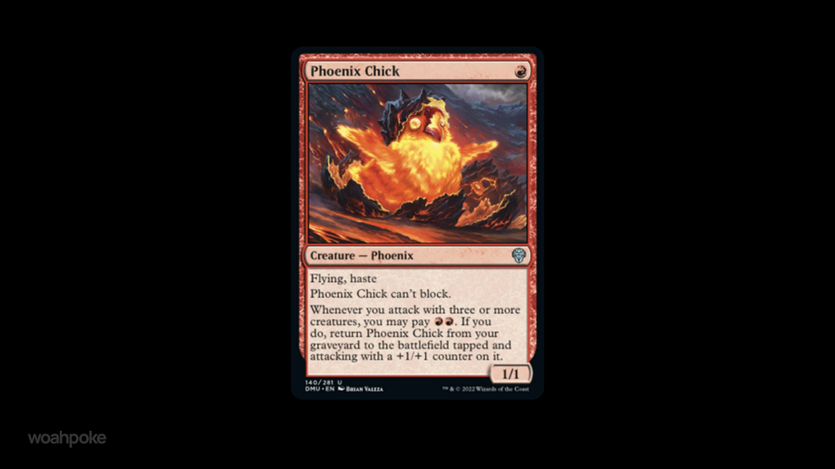 Phoenix Chick MTG Card