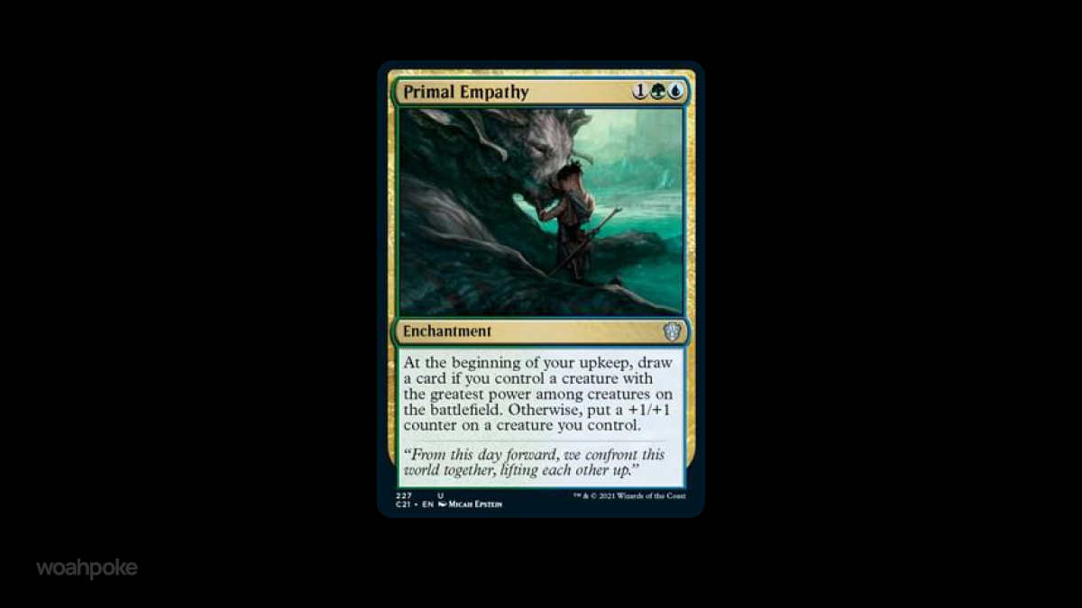 Primal Empathy MTG Card