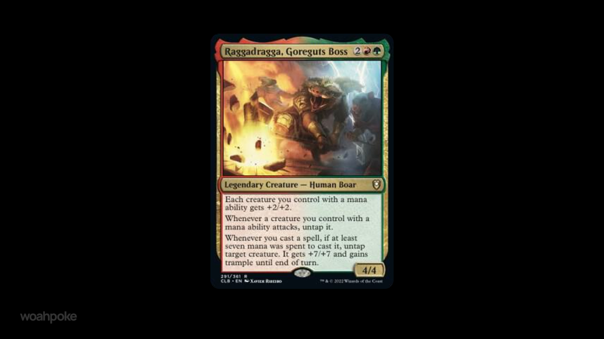 Raggadragga Cute MTG Card