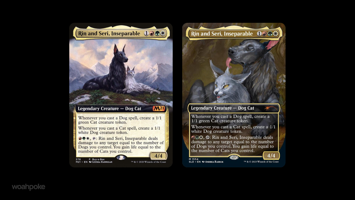 Rin and Seri Magic The Gathering Cards
