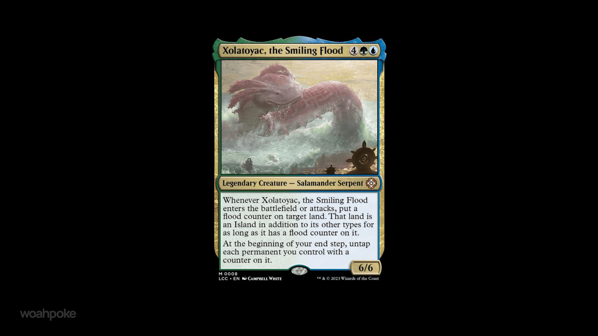 Xolatoyac, the Smiling Flood Card