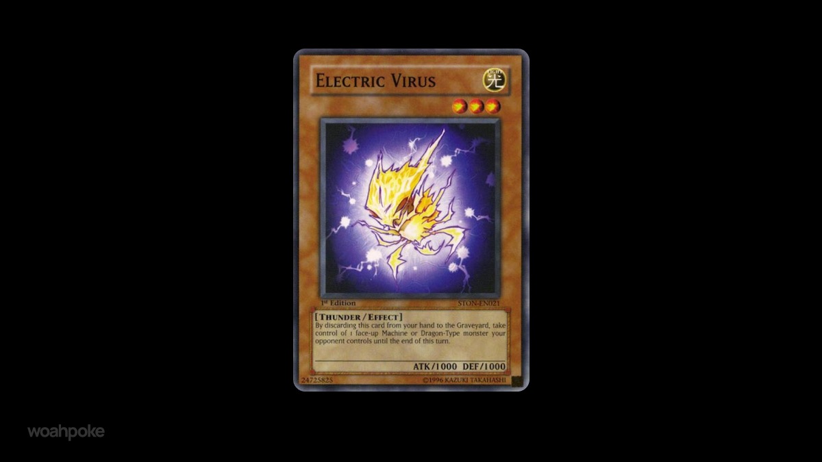 Electric Virus YuGiOh Cards