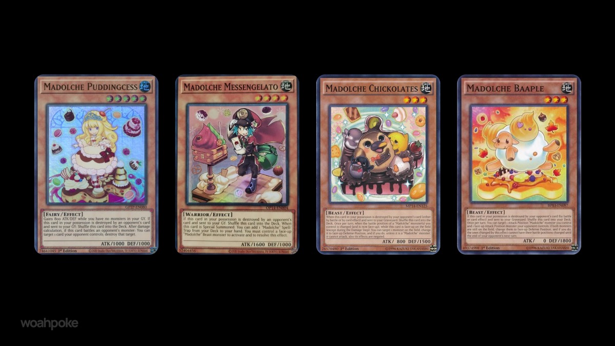 Madolche YuGiOh Cards