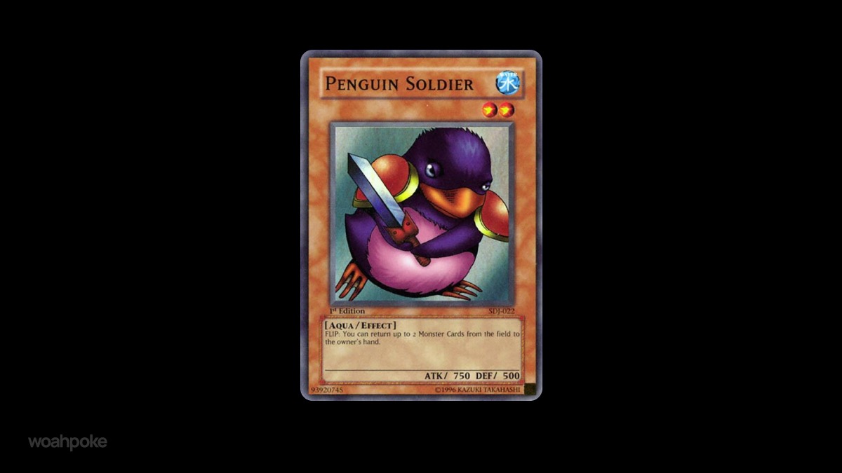 Penguin Soldier YuGiOh Cards