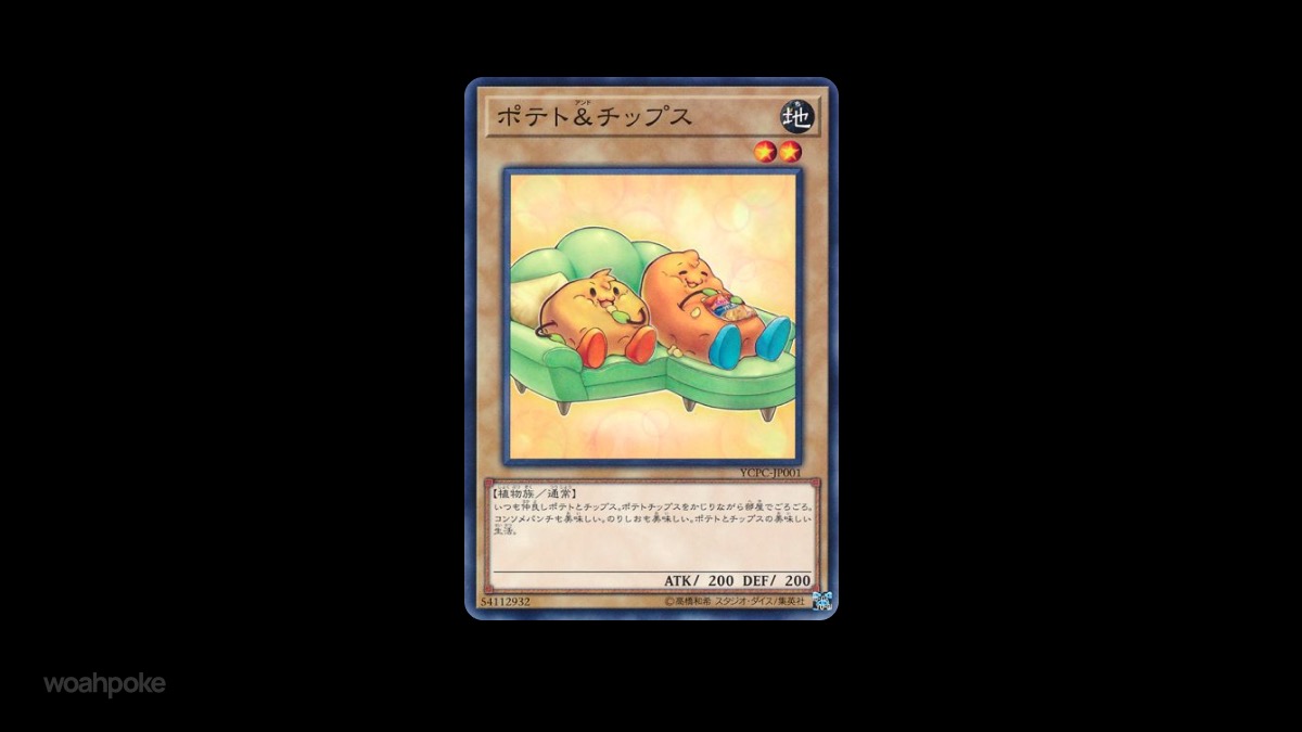 Cute Potato & Chips Cards