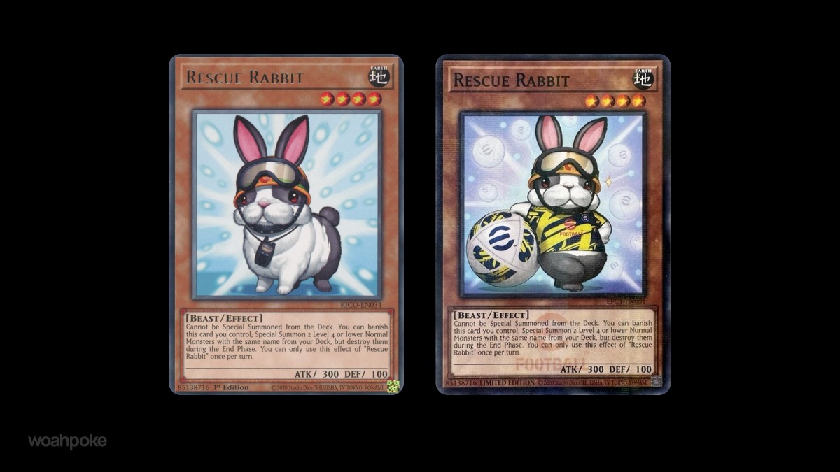 Rescue Rabbit Cute YuGiOh Cards