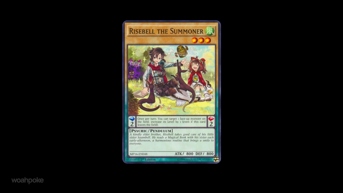 Risebell the Summoner Cute Cards