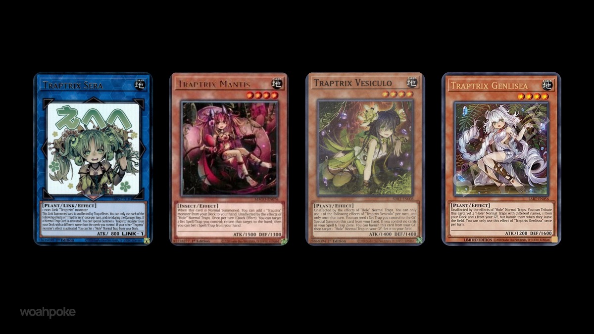 Traptrix YuGiOh Cards