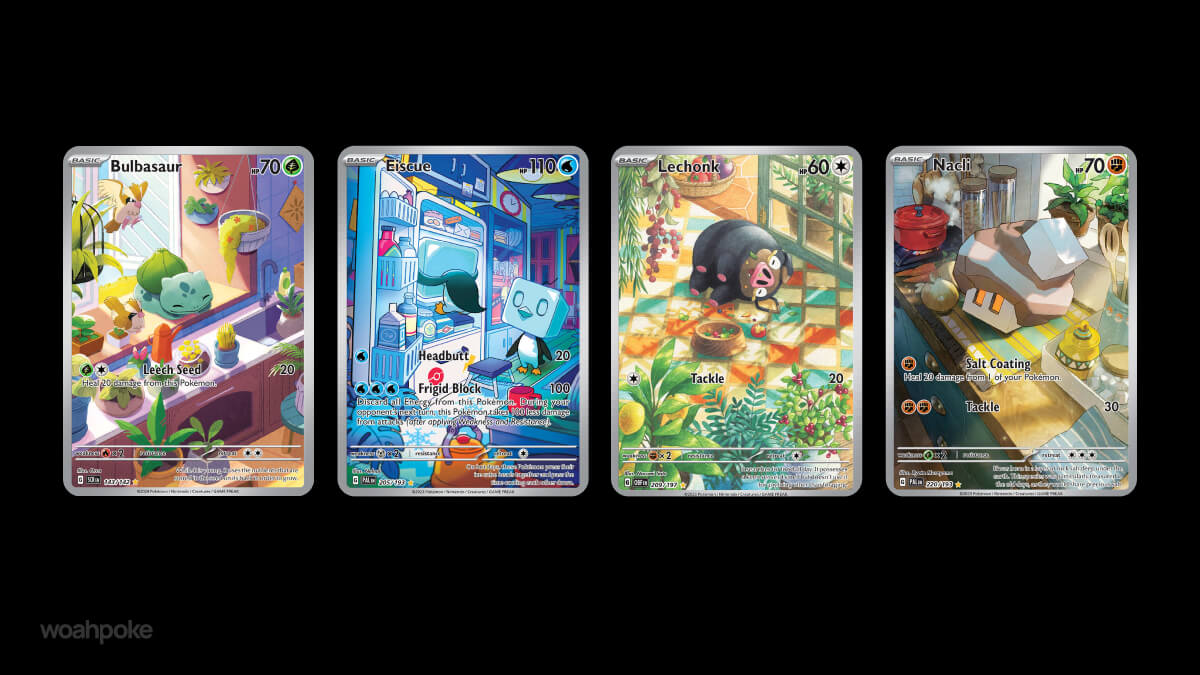 Kitchen & Dining Room Pokémon Cards
