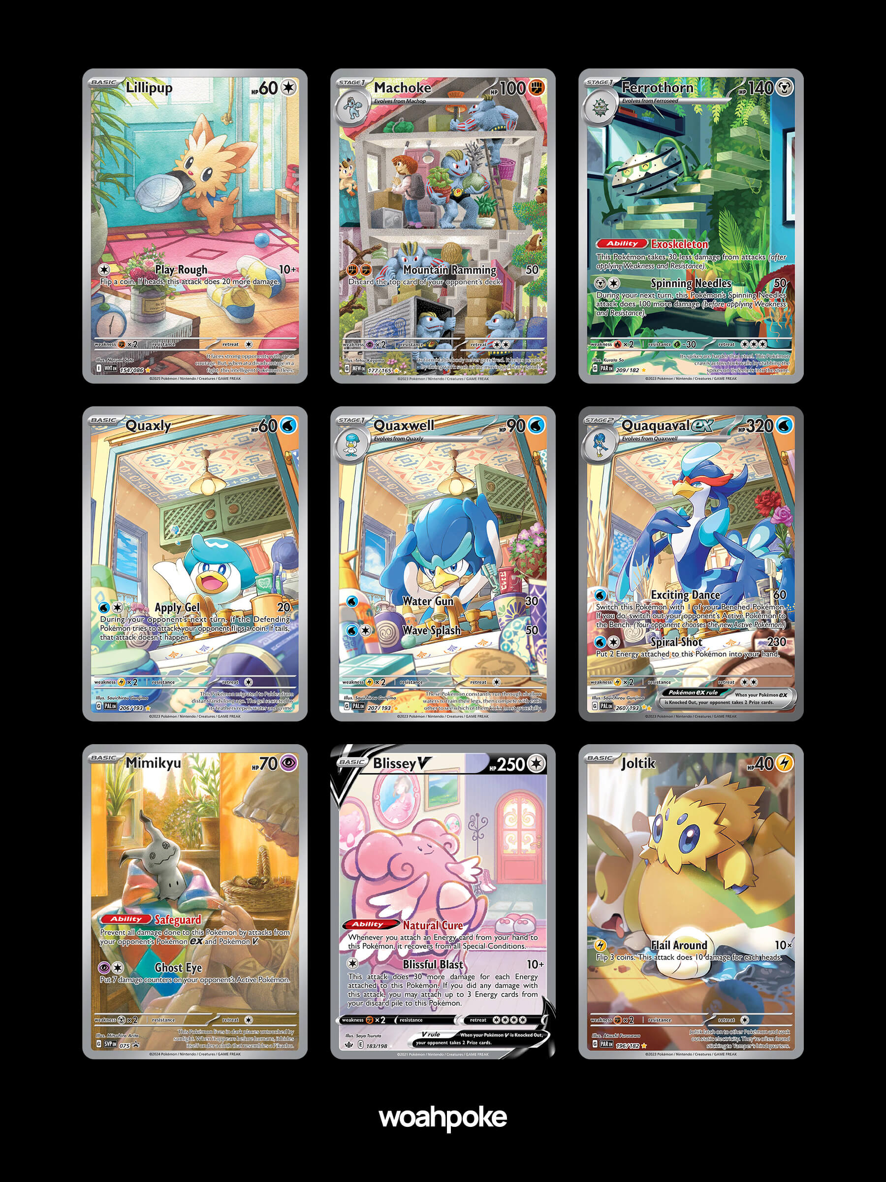 Entryways, Stairs & the Rest of the House Pokémon Cards