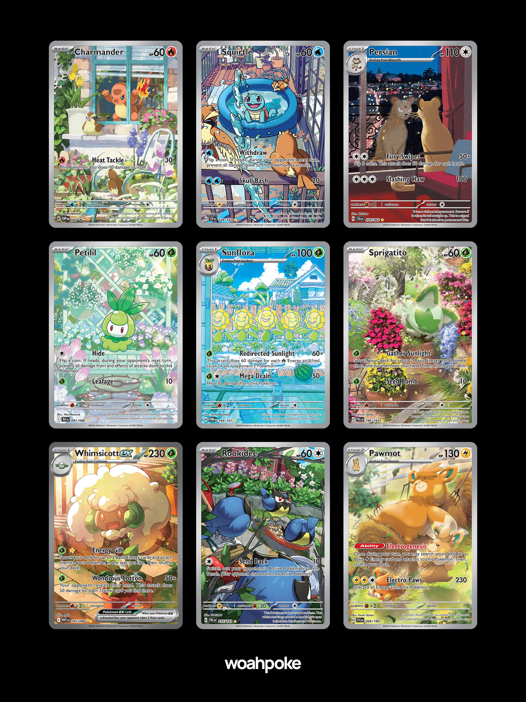 Backyard, Garden & Balcony Pokémon Cards