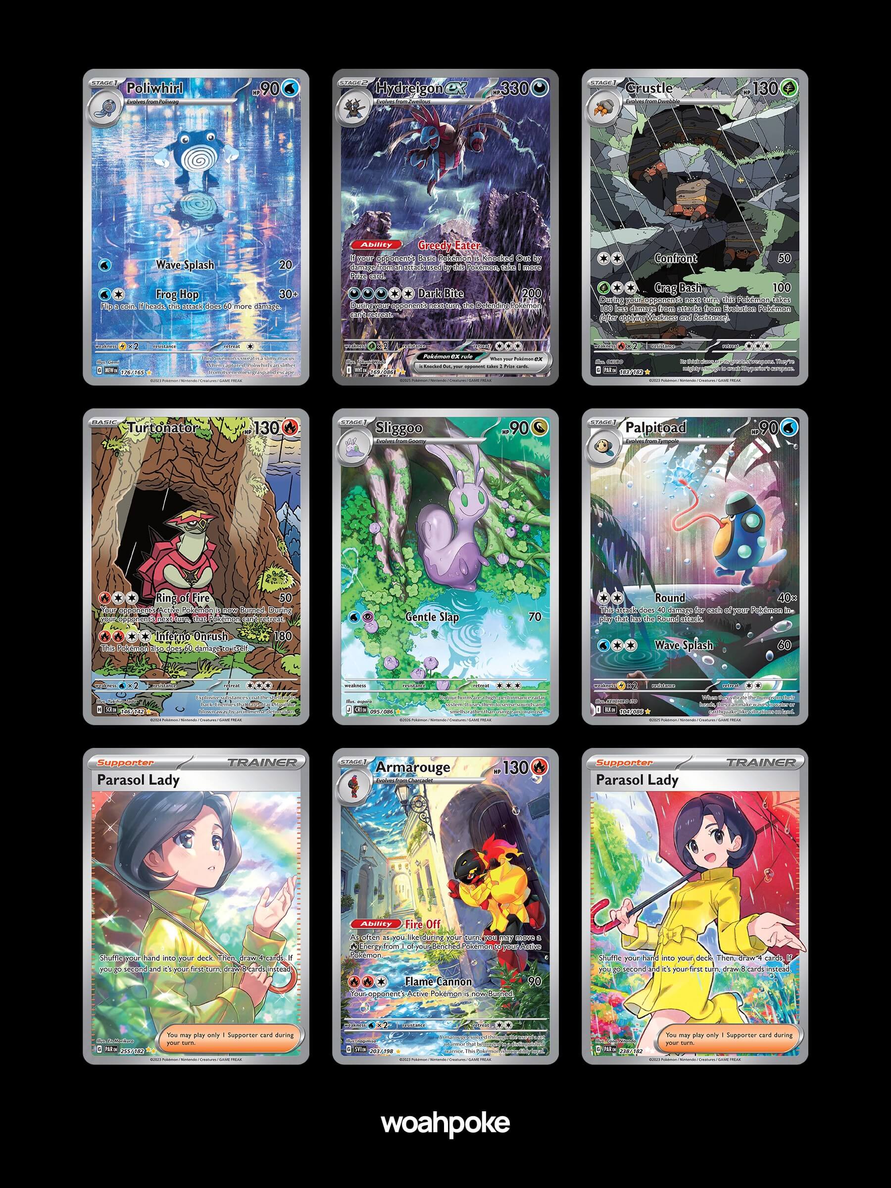 Rainy Pokémon Cards