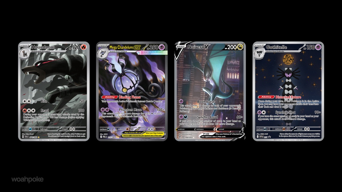 Black, Dark & Night Spooky Cards
