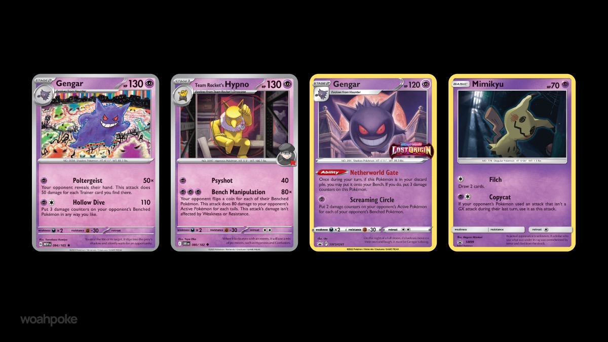 Spooky Common Pokémon Cards