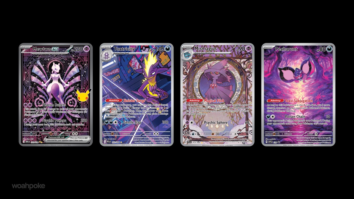 Purple Pokémon Cards