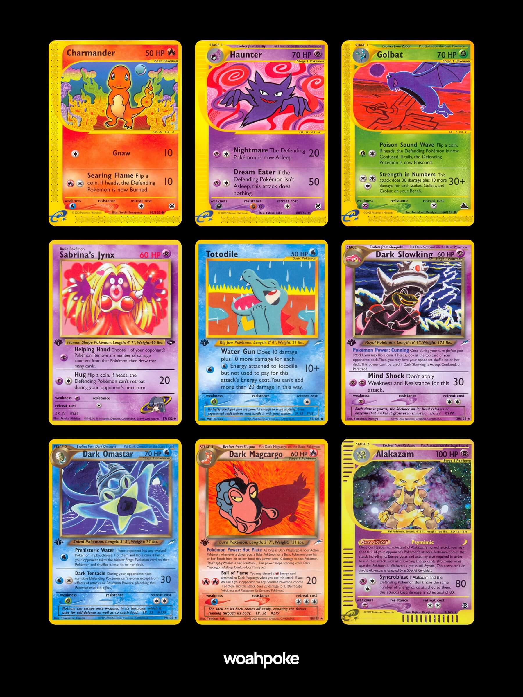 Vintage Trippy Cards