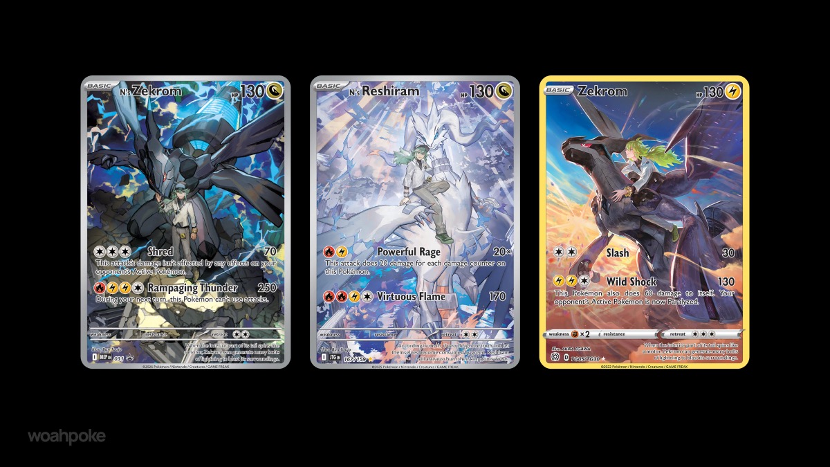 N’s Zekrom & Reshiram
