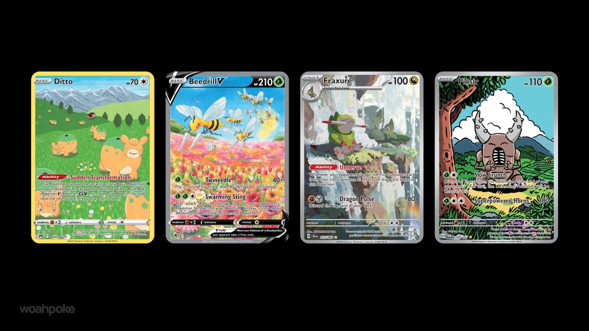 Underrated Nature Pokemon Cards