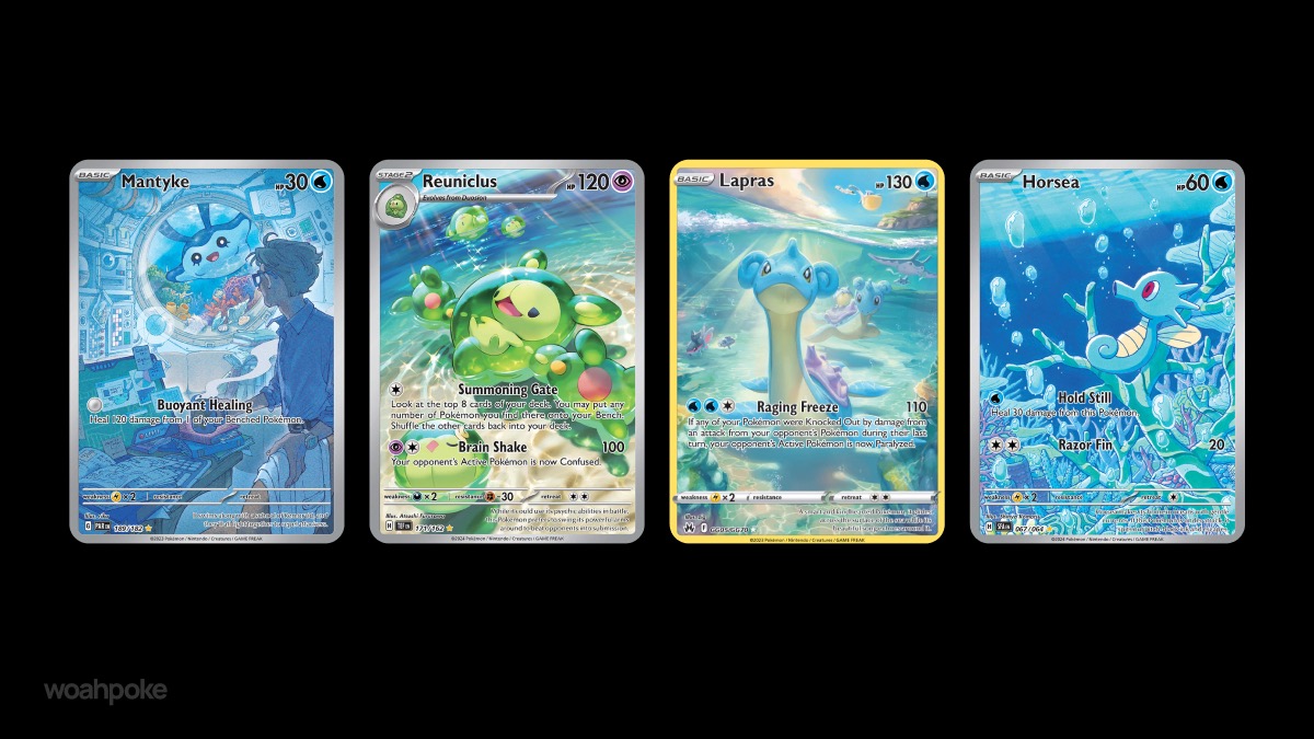 Underrated Water Pokemon Cards