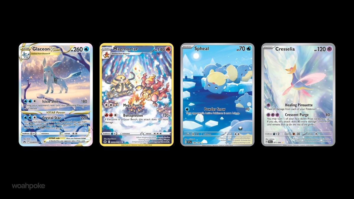 Underrated Winter Pokemon Cards